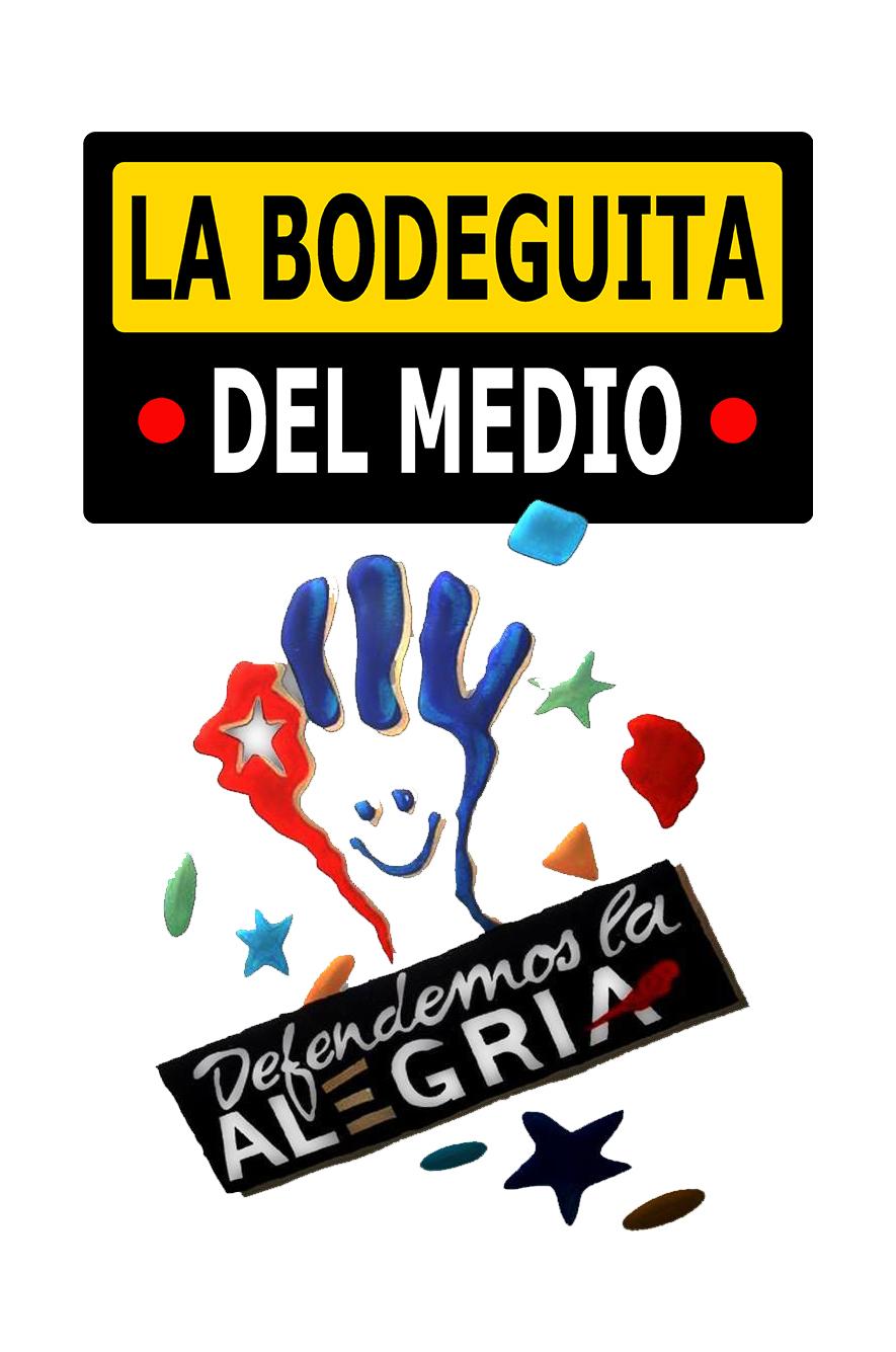 Logo storico La Bodeguita del Medio con slogan Defendemos la Alegria